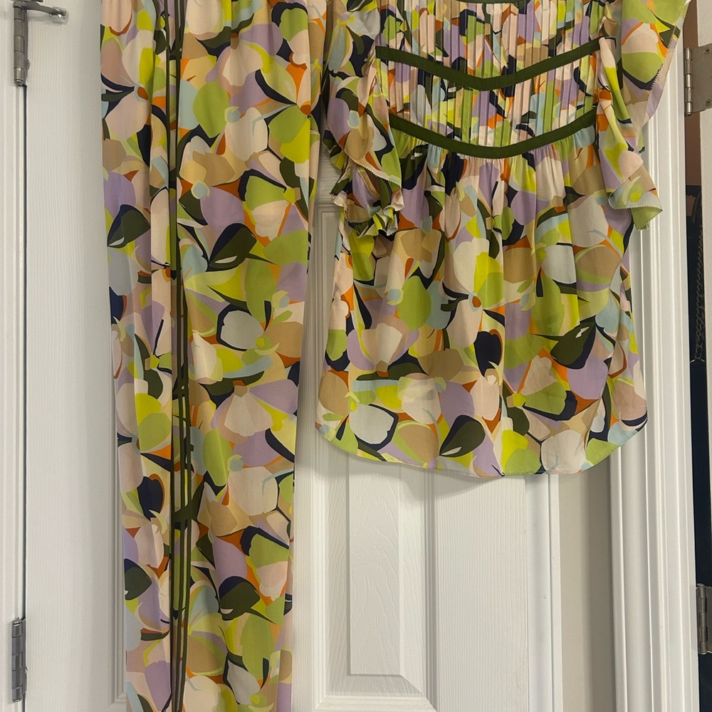 Floral Women's Pant and Top Set